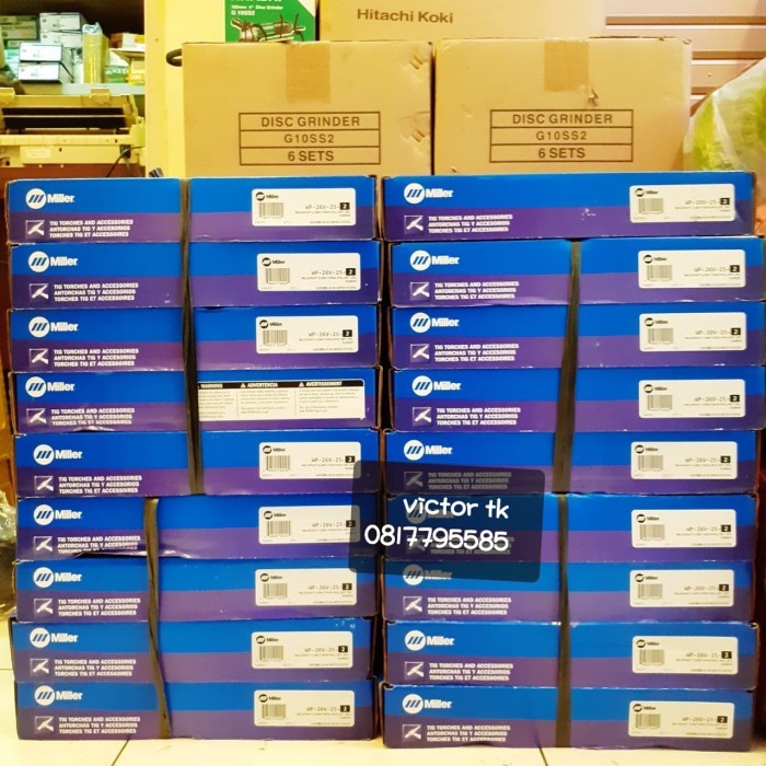 miller wp 26v /tig torch miller