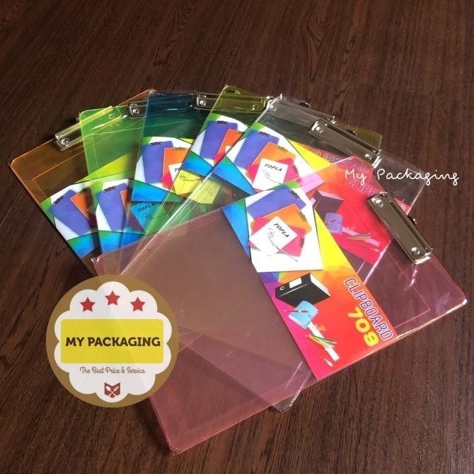 

------] Clipboard Papan Dada Plastik Folio F4 - Papan Tulis Papan Jalan