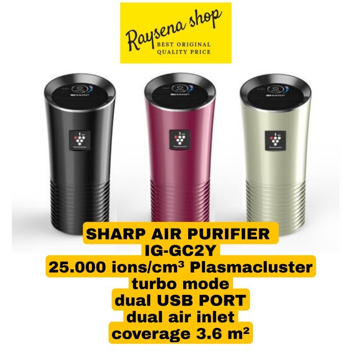 SHARP IG GC 2Y / IG-GC2Y / GC2Y CAR AIR PURIFIER