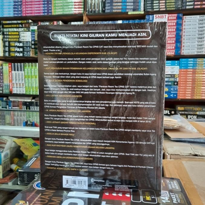 

Terlaris Buku Panduan Resmi Tes Cpns Cat 2021-2022 Best Seller Ready Stok