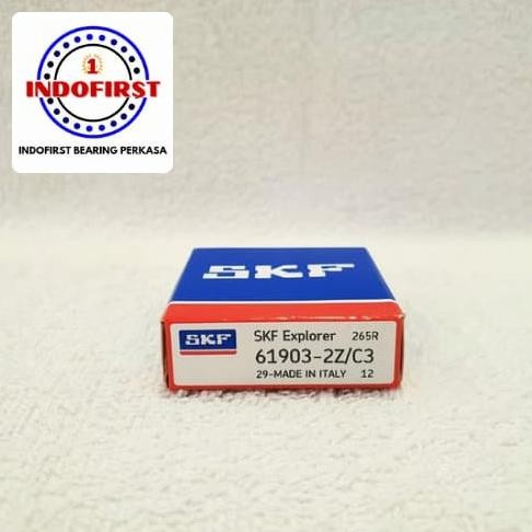 Ball Bearing SKF 61903 / 6903 ZZ C3