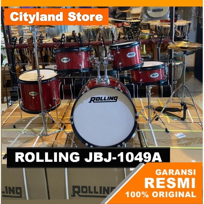 Drum Set Junior ROLLING JBJ-1049A/ Drum Set ROLLING JBJ-1049A Original