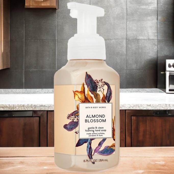 

bath & body works bbw almond blossom gentle foaming hand soap 259 ml termurah