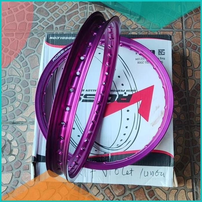 Velg Almunium Rossi Violet Ungu 140 dan 160 Ring 17 140BZ4 parts
