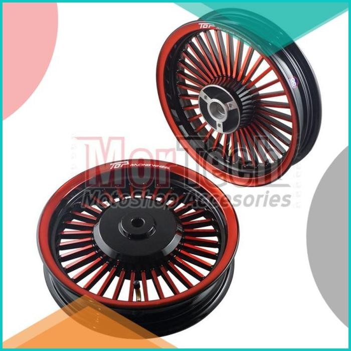 VELG RACING RING 12 TOP RETRO MOTOR MATIC YAMAHA MIO M3 FINO SOUL GT