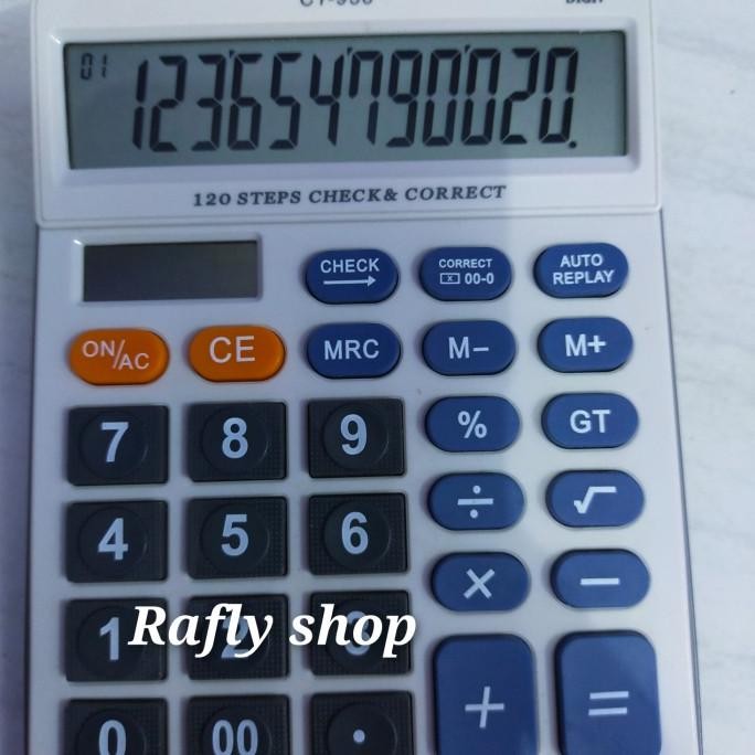 

LI34 kalkulator dagang CT 958 12 digit Berkualitas
