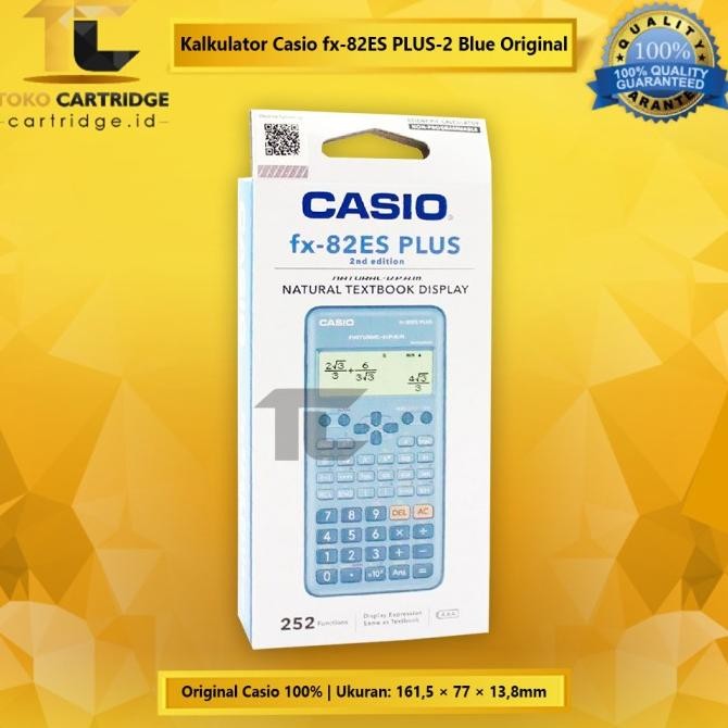 

rt-4 Casio fx-82ES PLUS Calculator Scientific Kalkulator Ilmiah New Origina Berkualitas