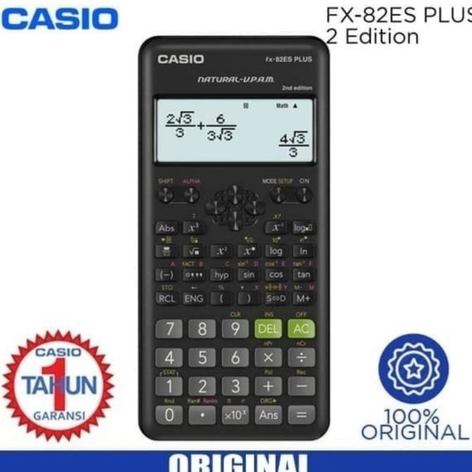 

TU26 CASIO FX-82ES PLUS - Scientific Kalkulator Berkualitas