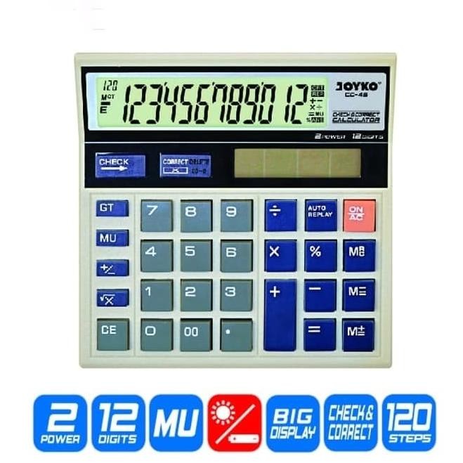 

Best Seller Kalkulator Joyko CC-45 Berkualitas
