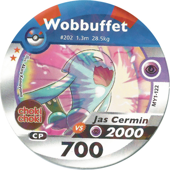 Kartu Pokemon Medalion Choki Choki Wobbuffet