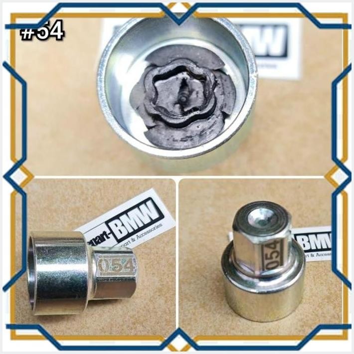 [BMW] ADAPTER ADAPTOR KUNCI BAUT RODA ANTI-THEFT #54 BMW F SERIES / MINI