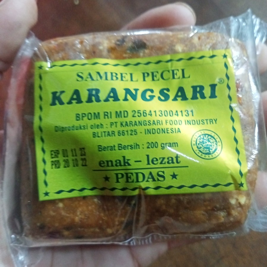 

Bumbu kacang pecel Karang sari