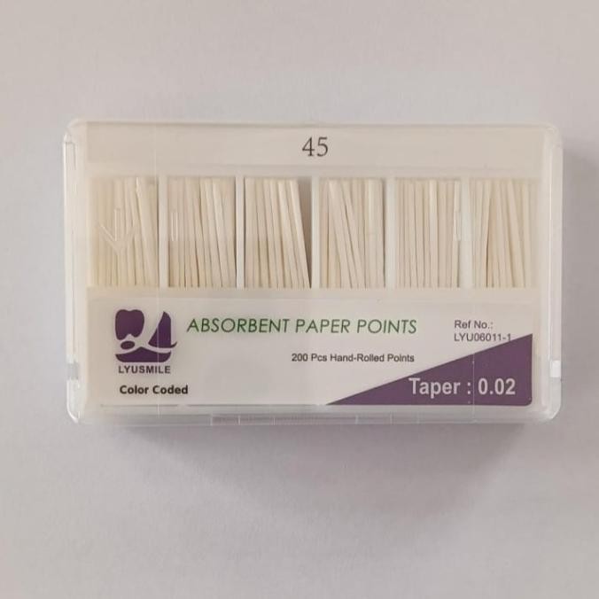 Ready oke] paper point dental single size no. 45