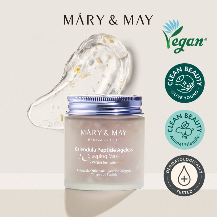 Mary&May Calendula Peptide Ageless Sleeping Mask 110G