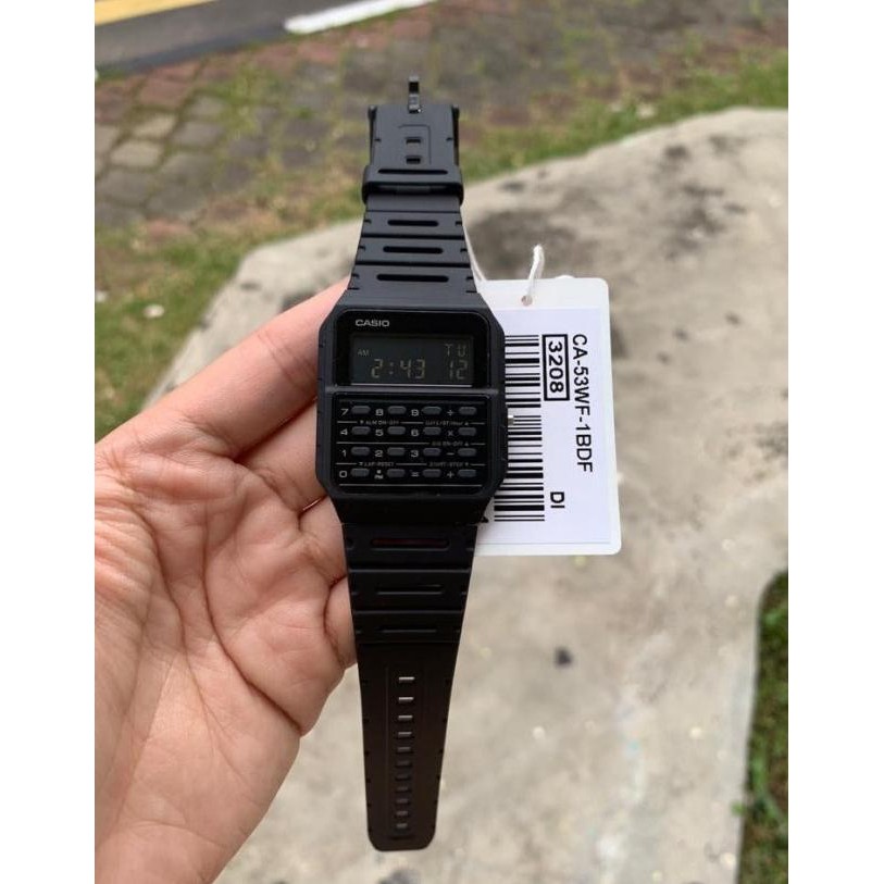 

CASIO CA-53WF-1BDF - Jam Tangan Calculator / Kalkulator - Hitam - CA53