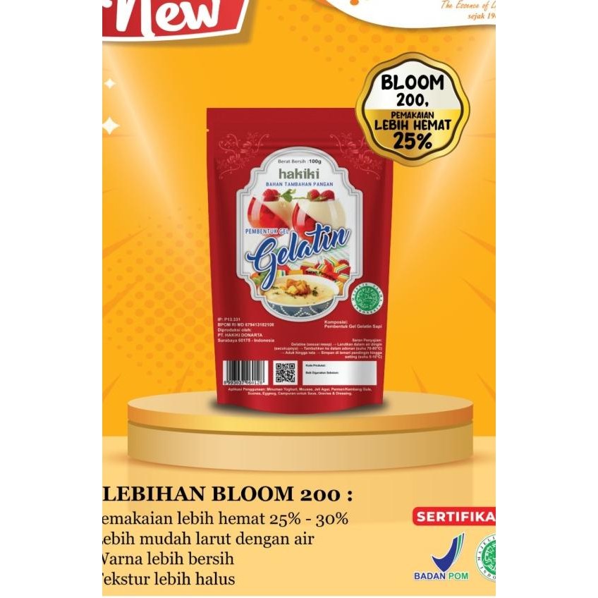 

Hakiki Gelatin Bubuk 1Kg