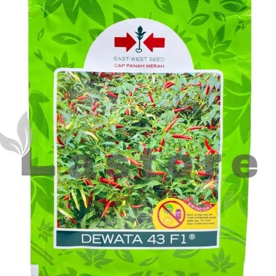 Benih Cabai Cabe Setan Dewata 43 F1 2250 Butir Cap Merah