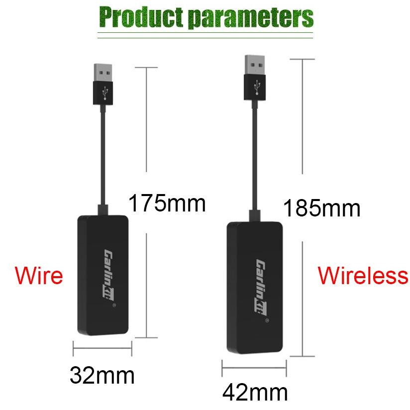 Navigasi & AV Receiver Carplay Module Car Wired/Wireless Android Auto Projection Box Carlinkit Navig