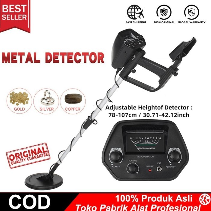 Terlaris (Dijamin Ori) Metal Detector Emas Terbaik Underground Metal Type SALE