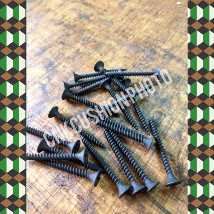 ] BAUT / MUR / BOLT / SKRUP / SEKRUP ULIR GIPSUM KAKI SOFA KAYU (4 CM)