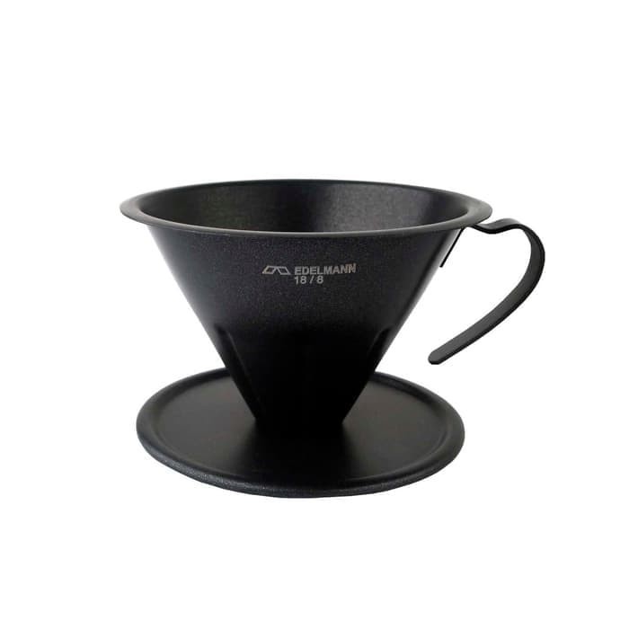 HRG DISKON V Coffee Dripper Black EDELMANN #VCD-90B