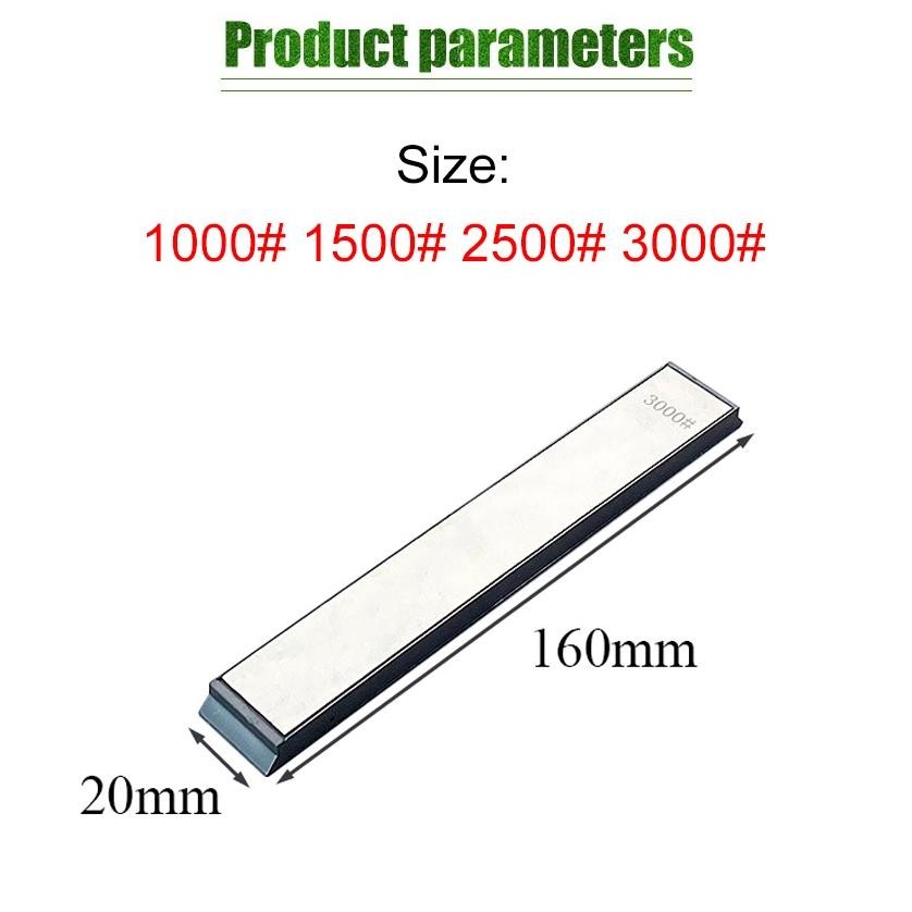 Perkakas Lainnya Diamond Sharpening Plate Grit 1000 / 1500 / 2000 / 3000 Pengasah Plat Intan Batu As