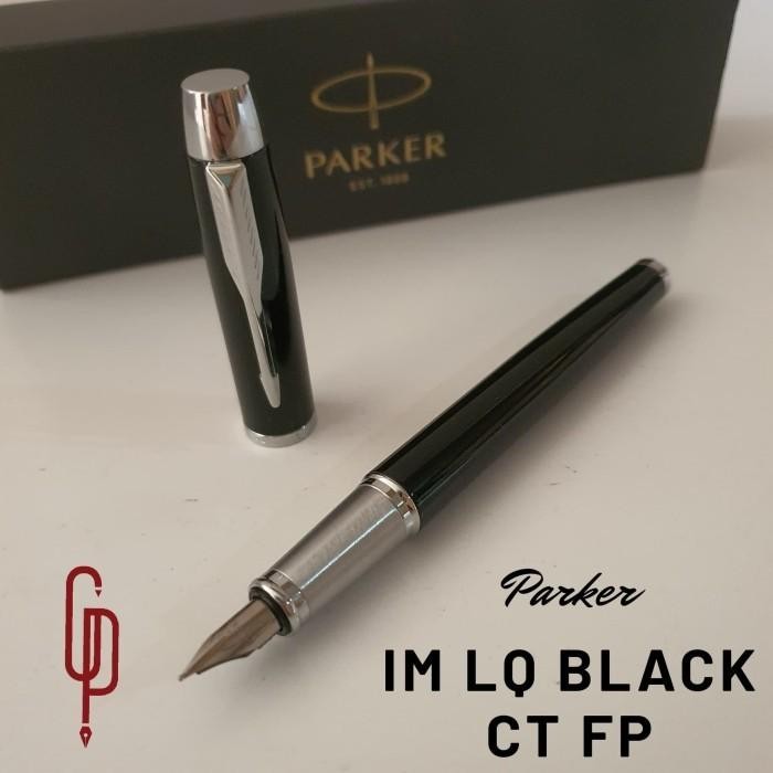 

Promo Parker Im Lq Black Ct Fountain Pen Ready Original