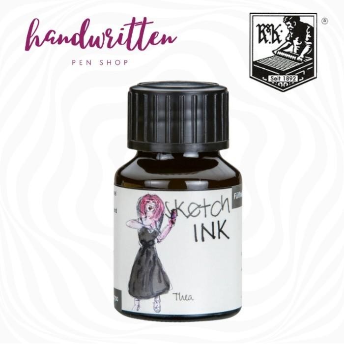 

Rohrer Klingner Waterproof Fountain Pen Ink Sketchink 50Ml Terbaik Original