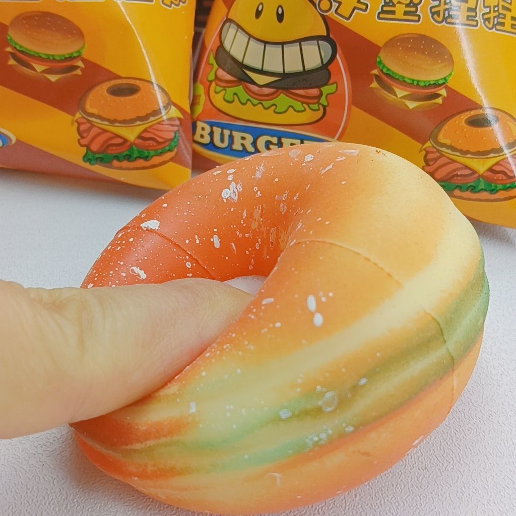 

Dekompresi Cubit Lecon Yi Vent Mainan Hamburger