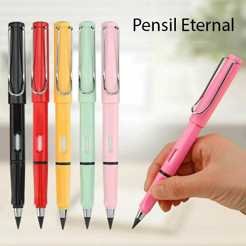 

PENSIL ABADI + PENGHAPUS / PENSIL ETERNAL + ERASER / PENSIL TIDAK BISA HABIS