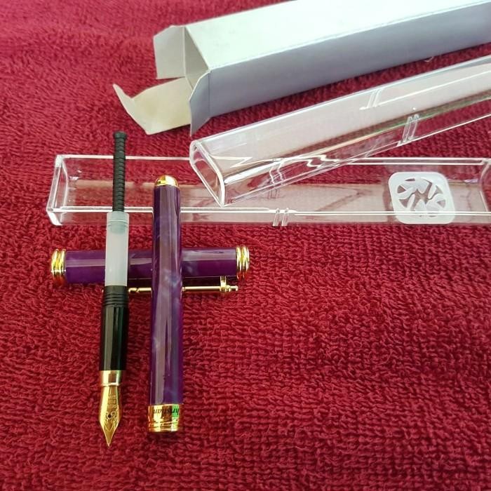 

Fountain pen CRISTIAN MARTIN PURPLE .Pena tinta isi ULang.PENA LANGKA. Original