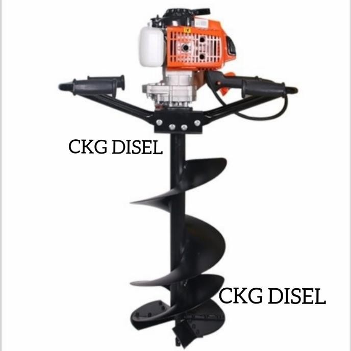 Mesin Bor Tanah Eart Auger Firman Fpd 62 Fpd62 Drill 12Inch 300Mm