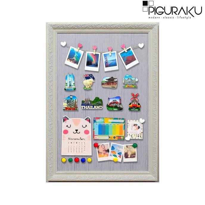 

HARGA DISC - Magnet Frame 20RS 50X75cm - Ukir/Classic-Magnetic Board 20RS