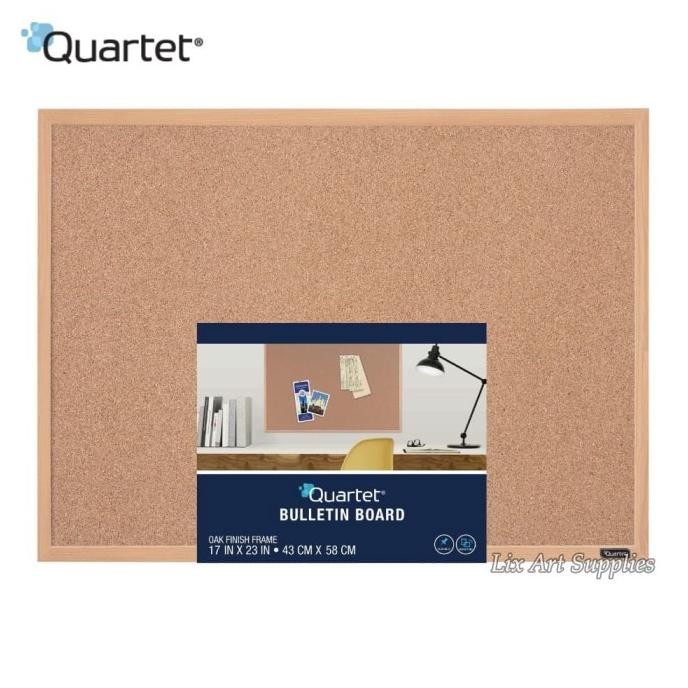 

QUARTET Oak Cork Frame Boards 43 x 58 cm (Cork board / Soft board)