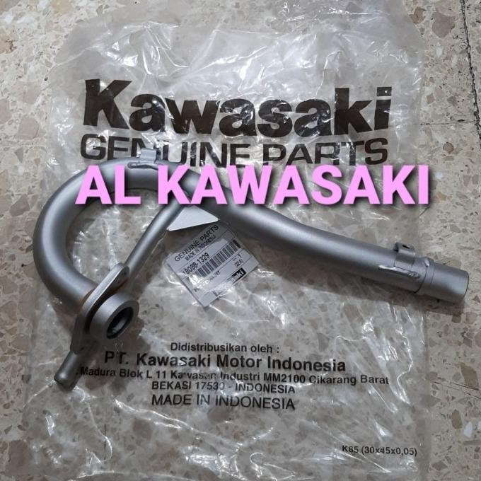 leher pipa knalpot klx150 bf klx 150 bf dtracker 150 bf original BNJ