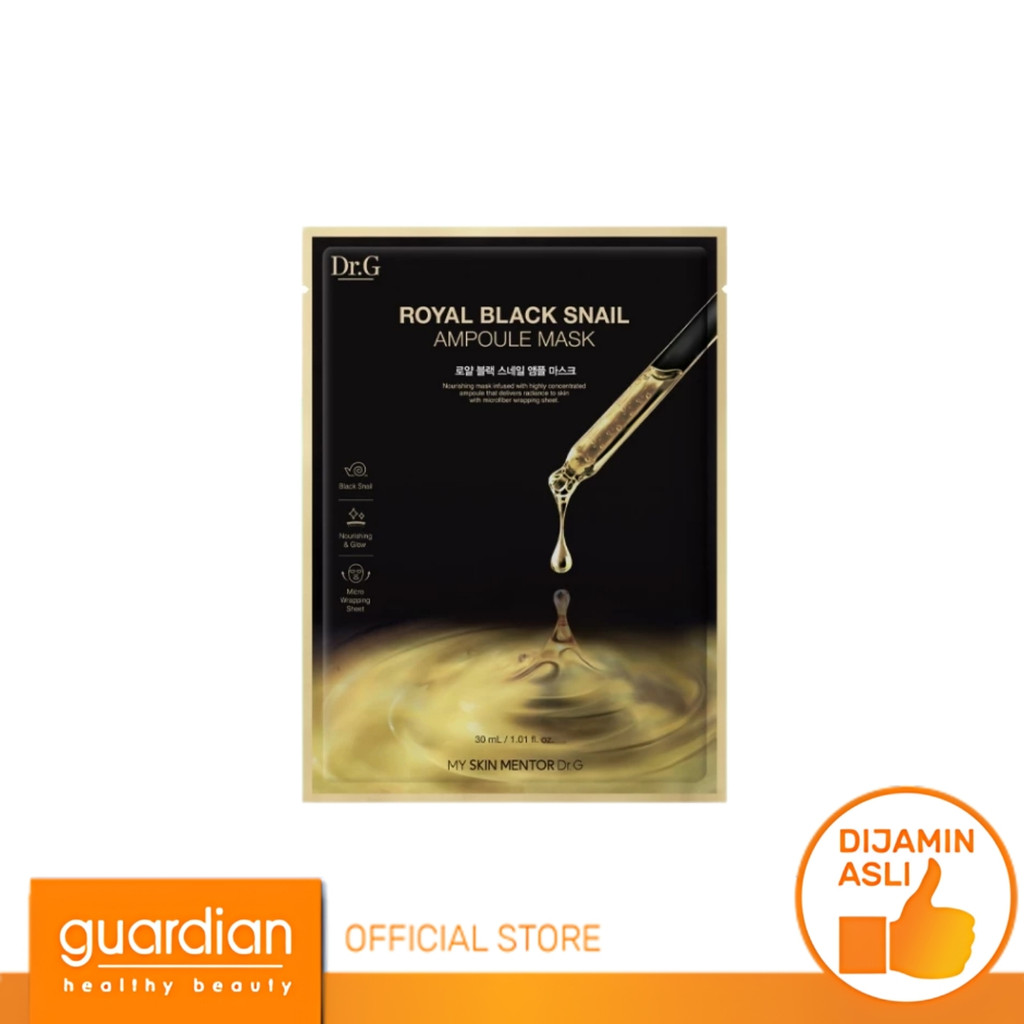 Dr.G Royal Black Snail Ampoule Mask 1S