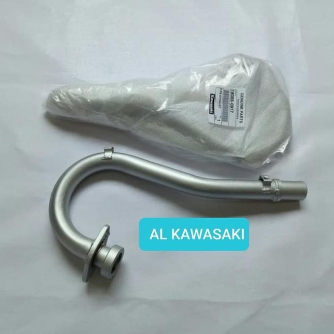 leher knalpot klx150 s klx 150 s klx150s ori BNJ