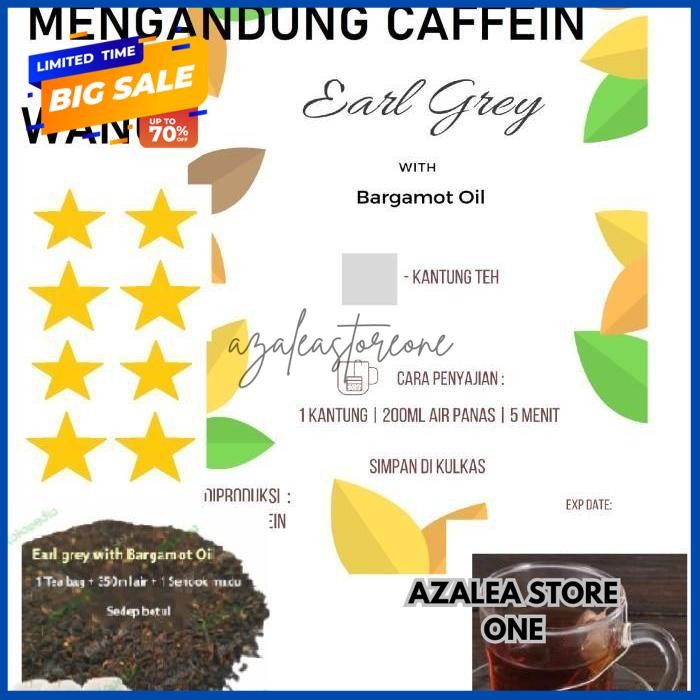 

EARL GREY WITH BARGAMOT OIL BY GUTTEIN TERBAIK !! BY AZALEA STORE