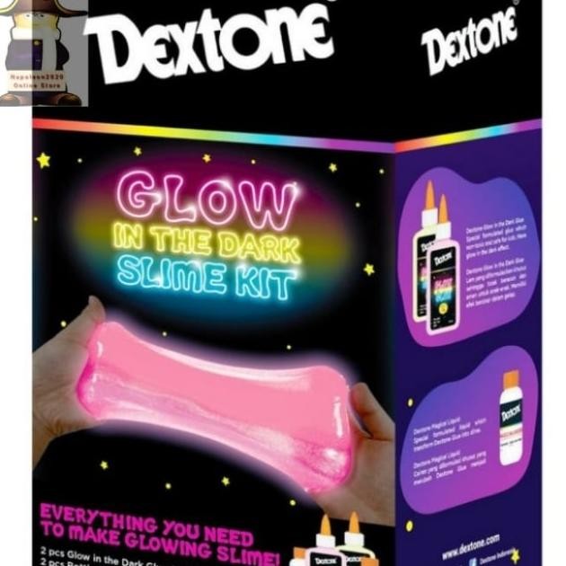 Dextone Glow In The Dark Slime Kit