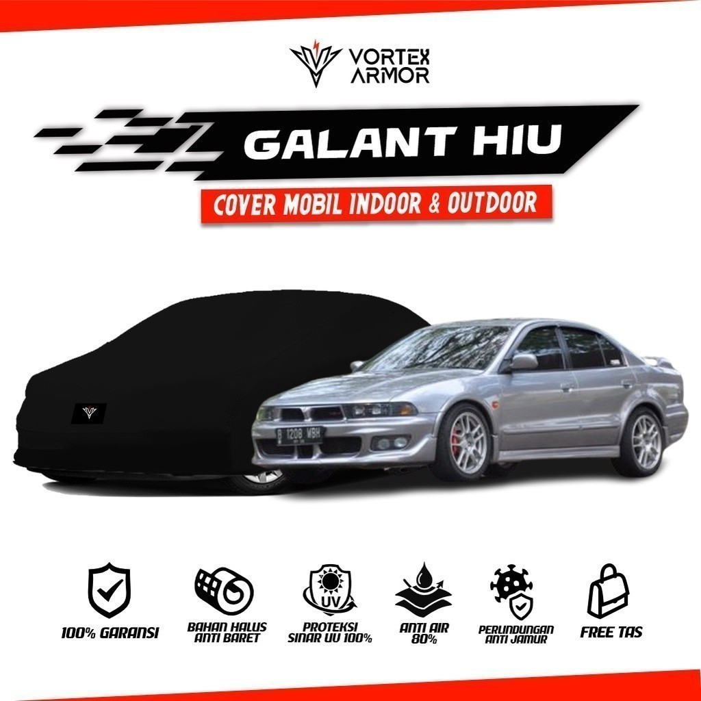 Cover Mobil Galant Hiu / Sarung Mitsubishi Galant / Selimut Mobil Sedan Galant Hiu