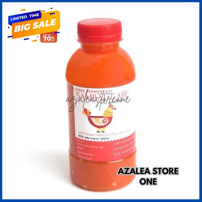 

SAMBAL PEDAS CABE RAWIT FERMENTASI EKSLUSIF !! BY AZALEA STORE