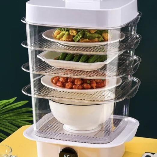 Tudung Saji Tempat Yimpan Makanan 3 Tingkat 4 Tingkat Pemanas Makan