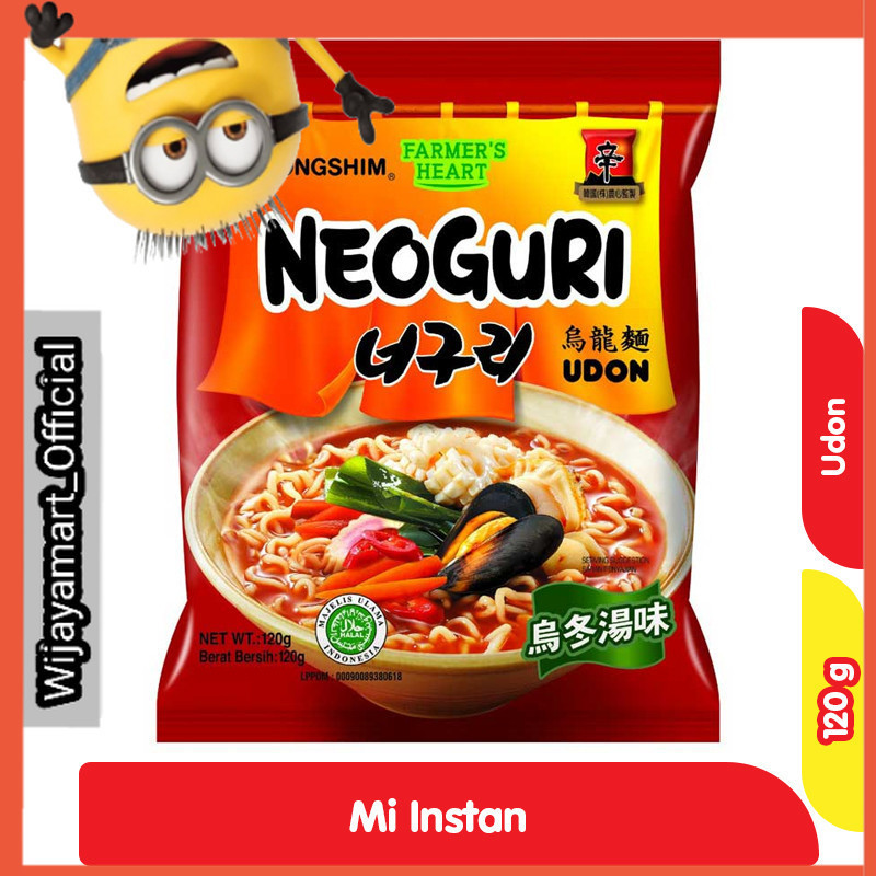 

Nongshim Mi Kuah Instan Neoguri Udon 120 g