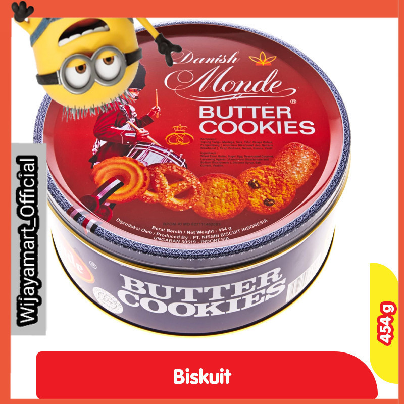 

Monde Cookies Mentega Biru Kaleng 454 g