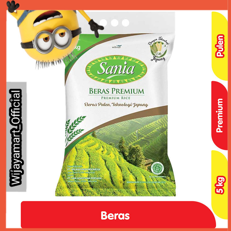 

Sania Beras Premium 5 kg