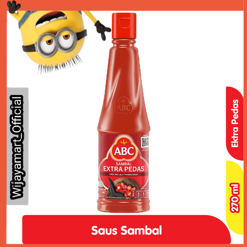 

ABC Sambal Ekstra Pedas Botol 270 ml