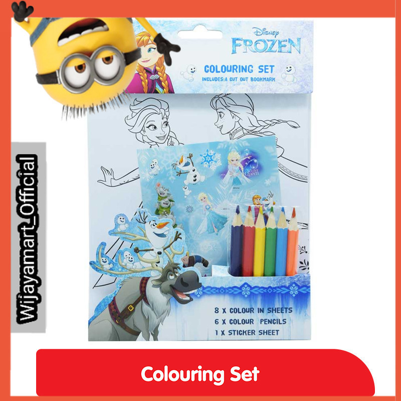 

Disney Frozen Paket Mewarnai Anak