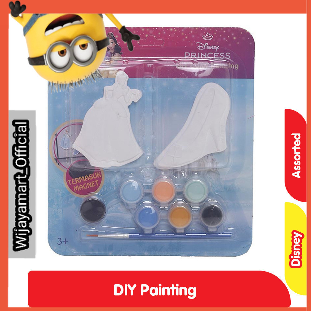 

Disney DIY Color Painting Mainan Anak D224 Assorted