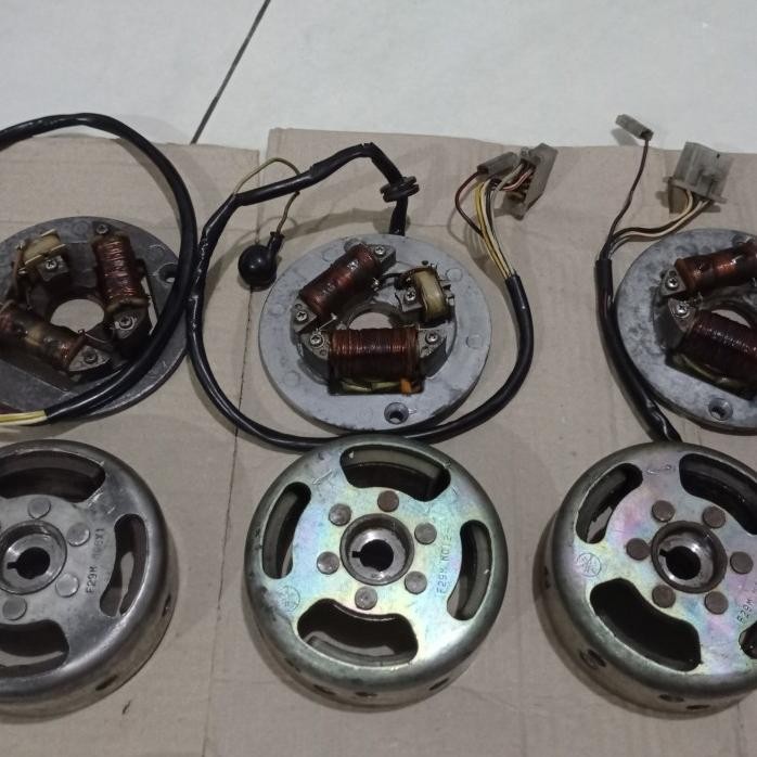 Bekas Spull Spul Magnet F29M Rx King Cobra Rx Lawas 6V Original 2Nd Mulus