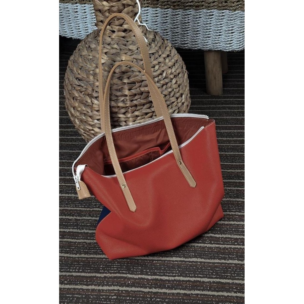 Ready Rfl Genuine Leather - Tas Wanita Kulit Asli - Tas Tote Bag Wanita Hvn Terlaris|Best Seller Sit